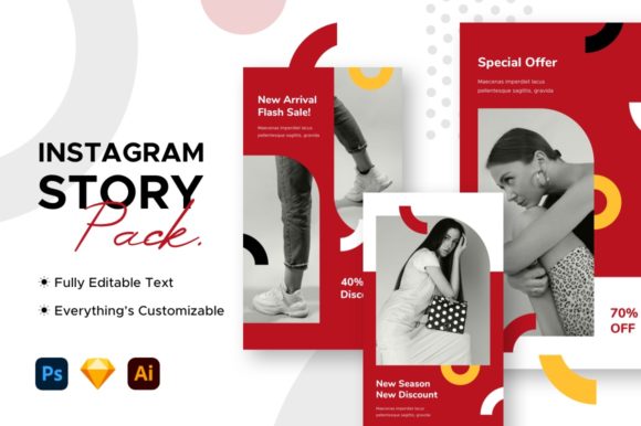Download Instagram Story Fashion Template - Template Collection