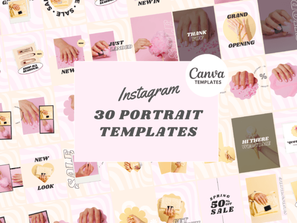 Download Y2K Instagram Canva Template - Template Collection