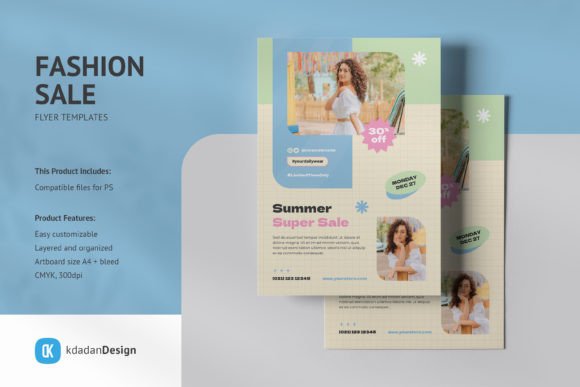 Download Fashion Flyer Set PSD Templates Vol 12 - Set Collection