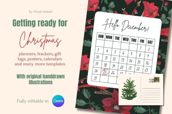 Download Christmas Templates, Planners, Cards Pdf - Template Collection
