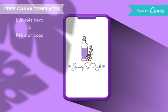 Download Canva Logo Templates - Hair Vitamins - Template Collection