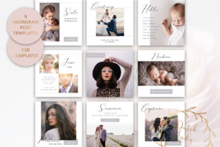 Download Instagram Post Template Set #1 - Set Collection
