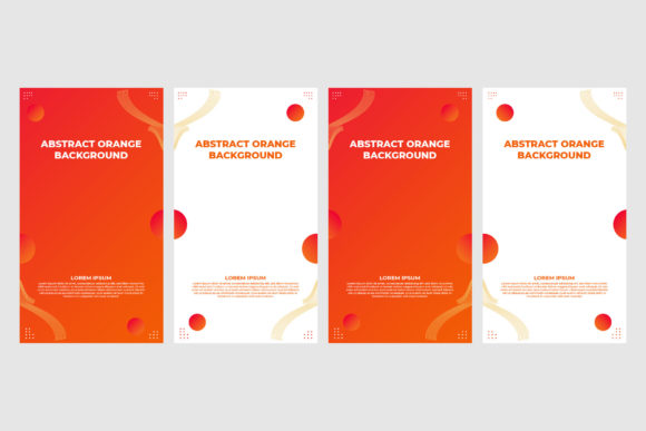 Download Orange Instagram Stories Template - Template Collection