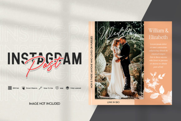 Download Wedding Instagram Post Template - Template Collection