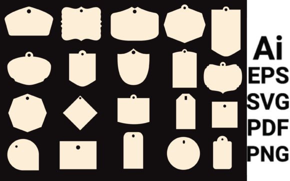 Download Custom Gift Tags SVG Bundle Templates - Template Collection