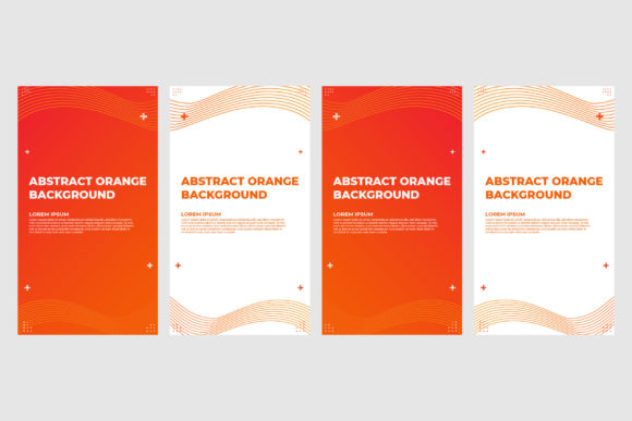 Download Orange Instagram Stories Template - Template Collection