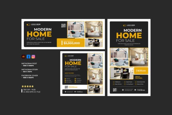 Download Real Estate Social Media Banner Template - Template Collection