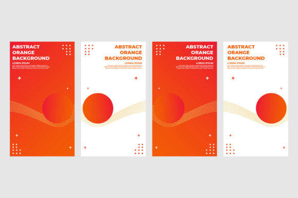 Download Orange Instagram Stories Template - Template Collection