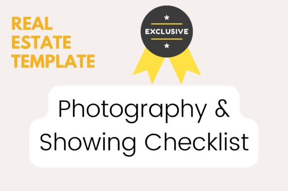 Download Photography &amp; Showing Checklist Template - Template Collection