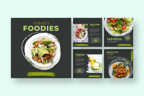 Download Food Instagram Post Template - Template Collection